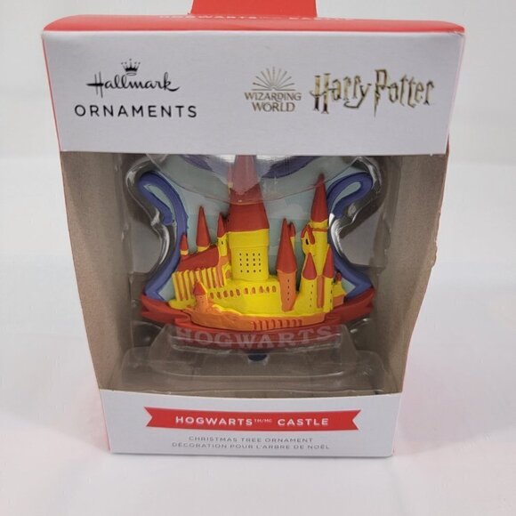 Wizarding World Harry Potter HOGWARTS CASTLE Christmas Tree Holliday Ornament - Picture 13 of 15
